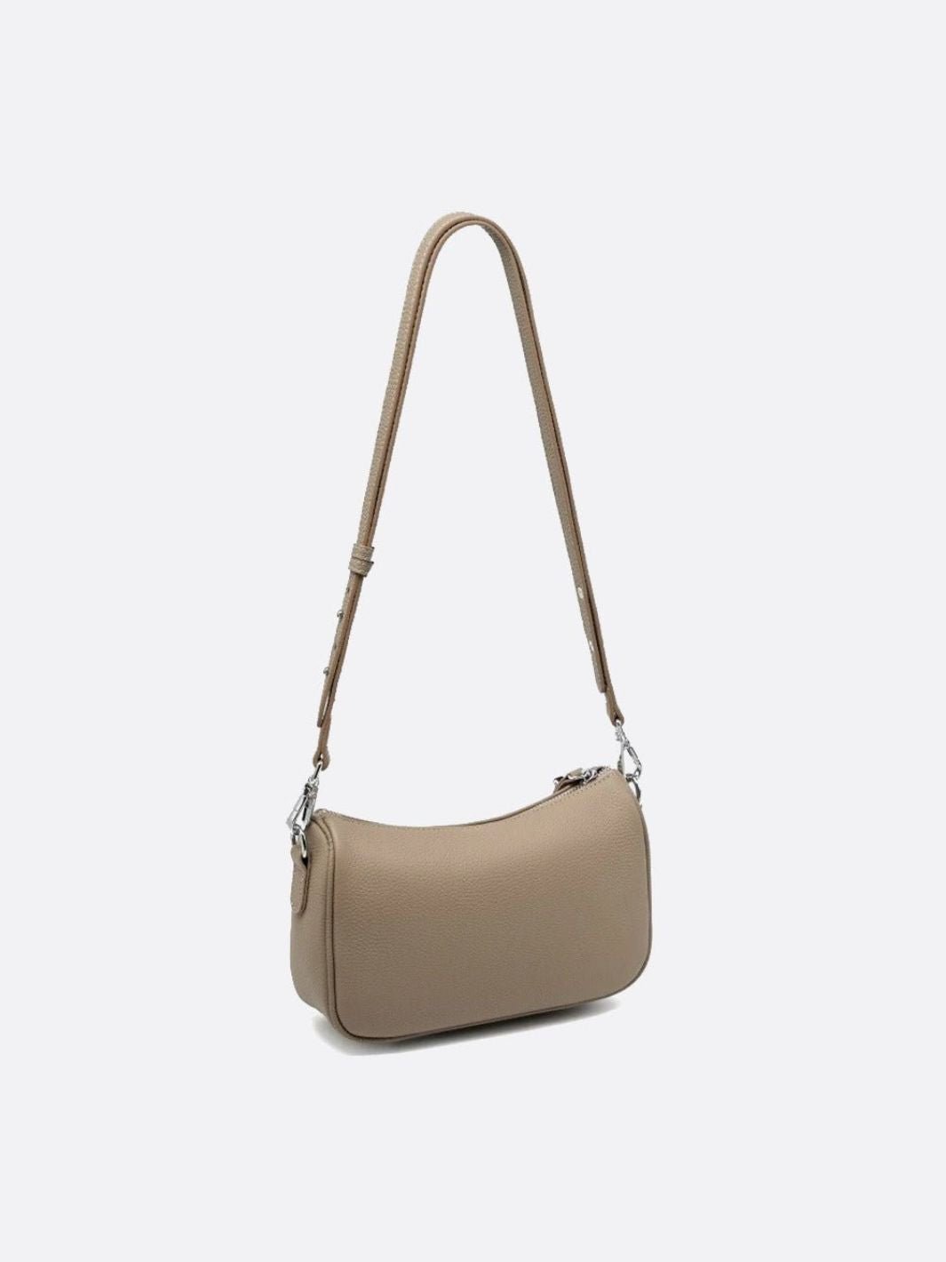 Leather shoulder bag