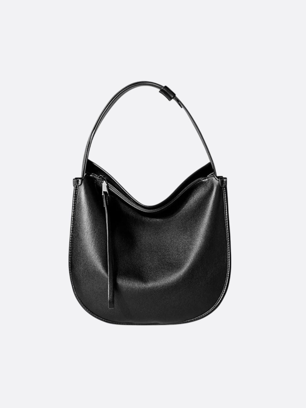 Soft leather shoulder bag